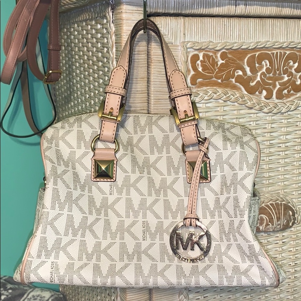 Michael Kors Grayson Logo Satchel